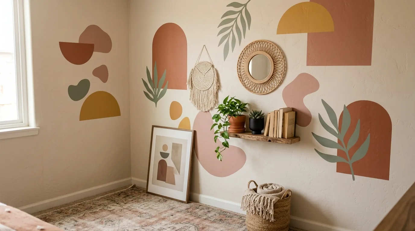 Use geometric patterns to add structure